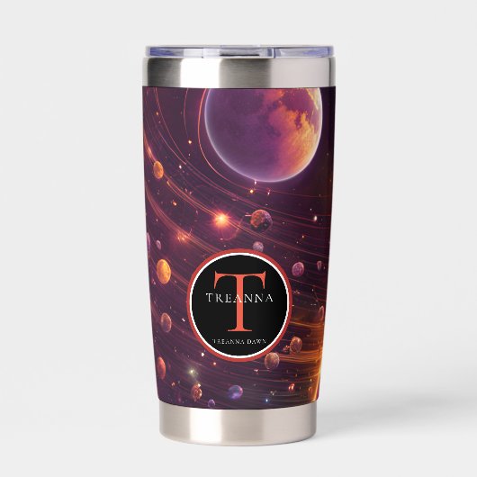 Leuchtturm Thermobecher (Vorderseite)