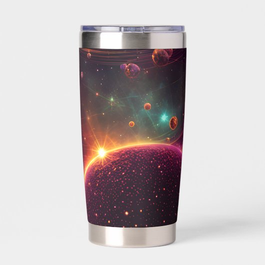 Leuchtturm Thermobecher (Rückseite)