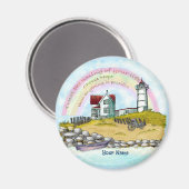 Leuchtturm-Timing Magnet (Vorderseite/Rückseite)