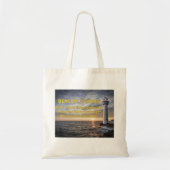 Leuchtturm Tote Tag Tragetasche (Vorne)