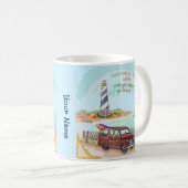 Leuchtturm-Träume Kaffeetasse (VorderseiteRechts)