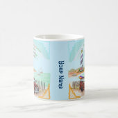 Leuchtturm-Träume Kaffeetasse (Mittel)