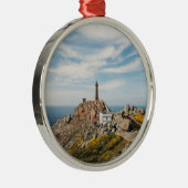 Leuchtturm u. Museum | Cabo Vilan Galizien Spanien Ornament Aus Metall (Rechts)