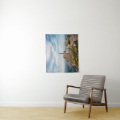 Leuchtturm u. Museum | Cabo Vilan Galizien Spanien Wandteppich (Beispiel)