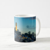 Leuchtturm über der Bucht Kaffeetasse (VorderseiteRechts)