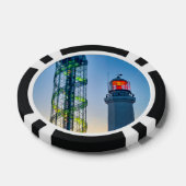 Leuchtturm und Alphabetischer Turm Pokerchips (Einzeln)