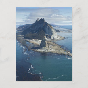 Leuchtturm und Felsspitze am Cap St Elias Postkarte