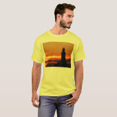 Leuchtturm und Feuer T-Shirt (Vorne ganz)