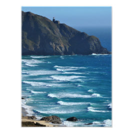 Leuchtturm und Meer Fotodruck