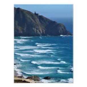Leuchtturm und Meer Fotodruck