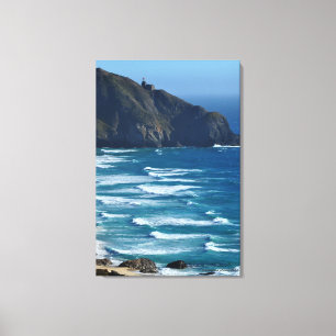 Leuchtturm und Meer Leinwanddruck