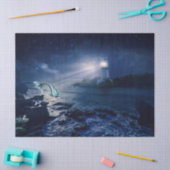 Leuchtturm und Mermaid-Tissue Seidenpapier (Basteln)