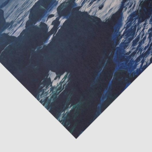 Leuchtturm und Mermaid-Tissue Seidenpapier (Detail)