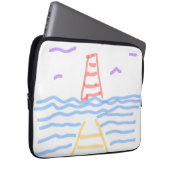 Leuchtturm und Pier Electronics Bag Laptopschutzhülle (Vorne Rechts)