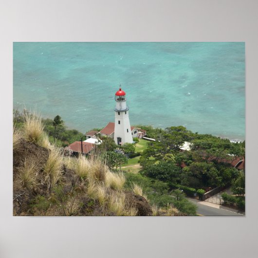Leuchtturm unten poster (Vorne)
