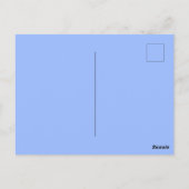 Leuchtturm unter einem Sternenhimmel Postkarte (Rückseite)