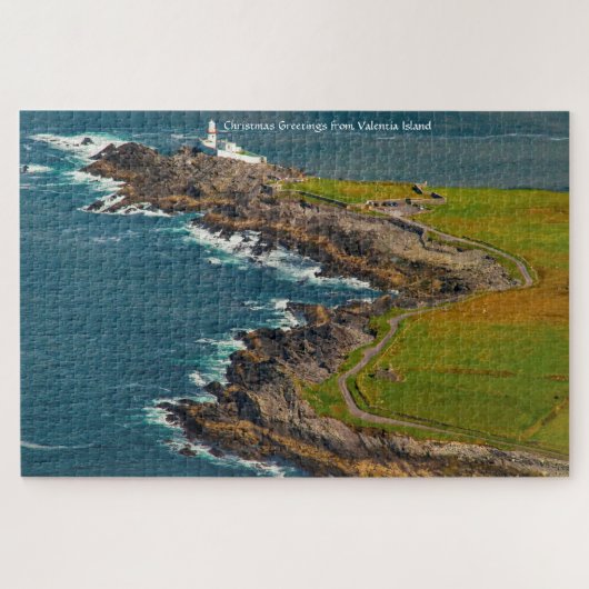 Leuchtturm Valentia Island Kerry. Jigsaw Puzzle (Horizontal)
