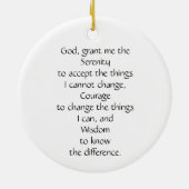 Leuchtturm-Verzierung mit inspirierend Zitat Keramikornament (Hinten)