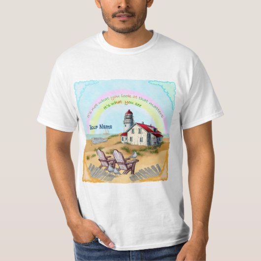 Leuchtturm Viewpoint T - Shirt (Vorderseite)