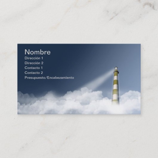 LEUCHTTURM VISITENKARTE (Vorderseite)