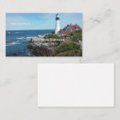 Leuchtturm Visitenkarte (Vorne/Hinten)
