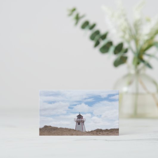 Leuchtturm Visitenkarte (Stehend Vorderseite)