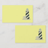 Leuchtturm-Visitenkarte Visitenkarte (Vorne/Hinten)