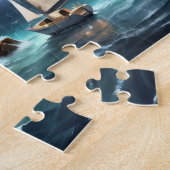 Leuchtturm Vollmond Leerfahrt Puzzle (Seite)