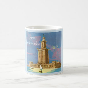 "Leuchtturm von Alexandria" Kaffeetasse