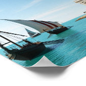 Leuchtturm von Alexandria Poster (Ecke)