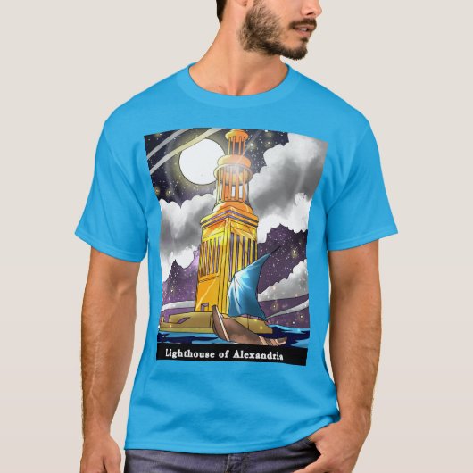 Leuchtturm von Alexandria  T-Shirt (Vorderseite)