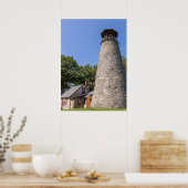 Leuchtturm von Barcelona Poster (Küche)