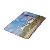Leuchtturm von Beavertail, Rhode Island Bath Mat Badematte (Schrägansicht)