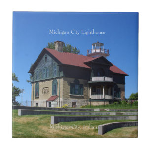 Leuchtturm von Michigan City Fliese