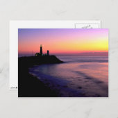 Leuchtturm von Montauk Point Postkarte (Vorne/Hinten)