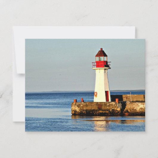 Leuchtturm von Neufundland Karte (Vorderseite)