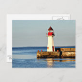 Leuchtturm von Neufundland Postkarte (Vorne/Hinten)