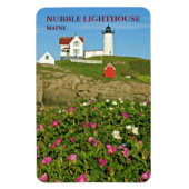 Leuchtturm von Nubble, Cape Neddick Maine Flexi Ma Magnet (Vertikal)