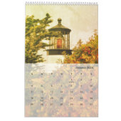 Leuchtturm von Oregon & Washington Calendar Kalender (Jan 2026)