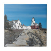 Leuchtturm von Pemaquid 24 Fliese (Vorderseite)