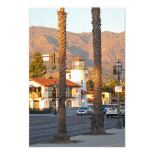 Leuchtturm von Santa Barbara, Kalifornien Fotodruck