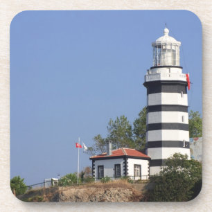 Leuchtturm von Sile, Istanbul, Türkei Getränkeuntersetzer