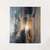 Leuchtturm Wandteppich (Vorderseite)