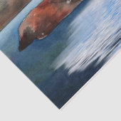 Leuchtturm Wasserfarben Seidenpapier (Ausschnitt)