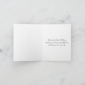 Leuchtturm Watercolor Beileid Vielen Dank für Ihre Karte (Innenseite)