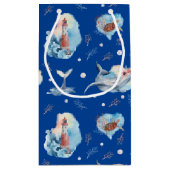 Leuchtturm Whale Deep Blue Kleine Geschenktüte (Rückseite)