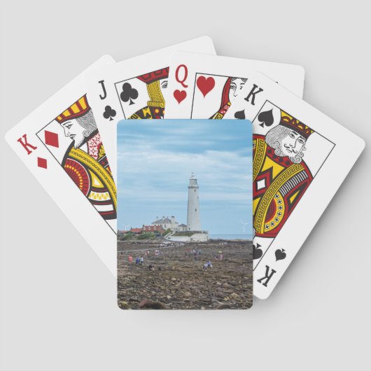Leuchtturm Whitley Bay  Spielkarten (Rückseite)