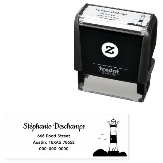 Leuchtturmadresse Permastempel (Beispiel)