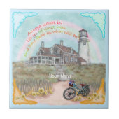 Leuchtturmakzeptanz Fliese (Vorderseite)