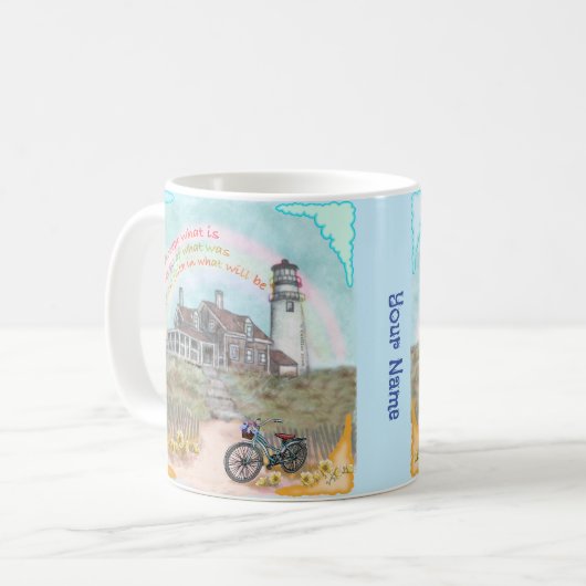 Leuchtturmakzeptanz Kaffeetasse (Vorderseite Links)